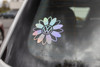 VW Daisy Vinyl Decal Rainbow Chrome