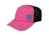 VW Pink Criss Cross Hat