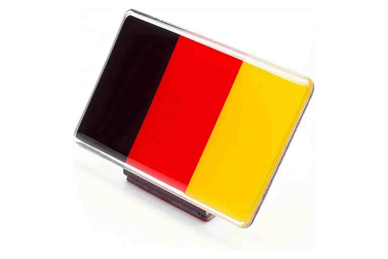 German Flag Car Emblem