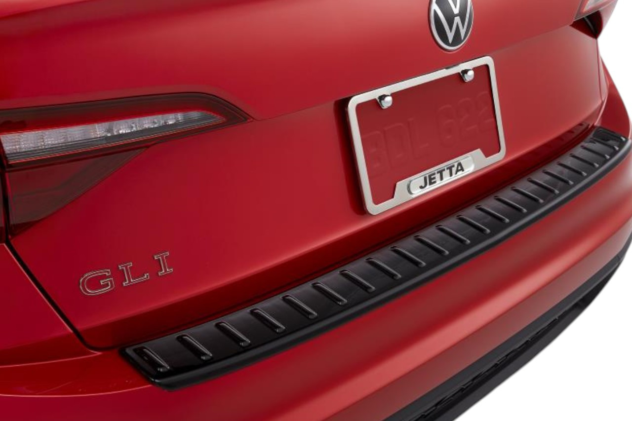 2022-2027 VW Jetta Rear Bumper Protector | Black