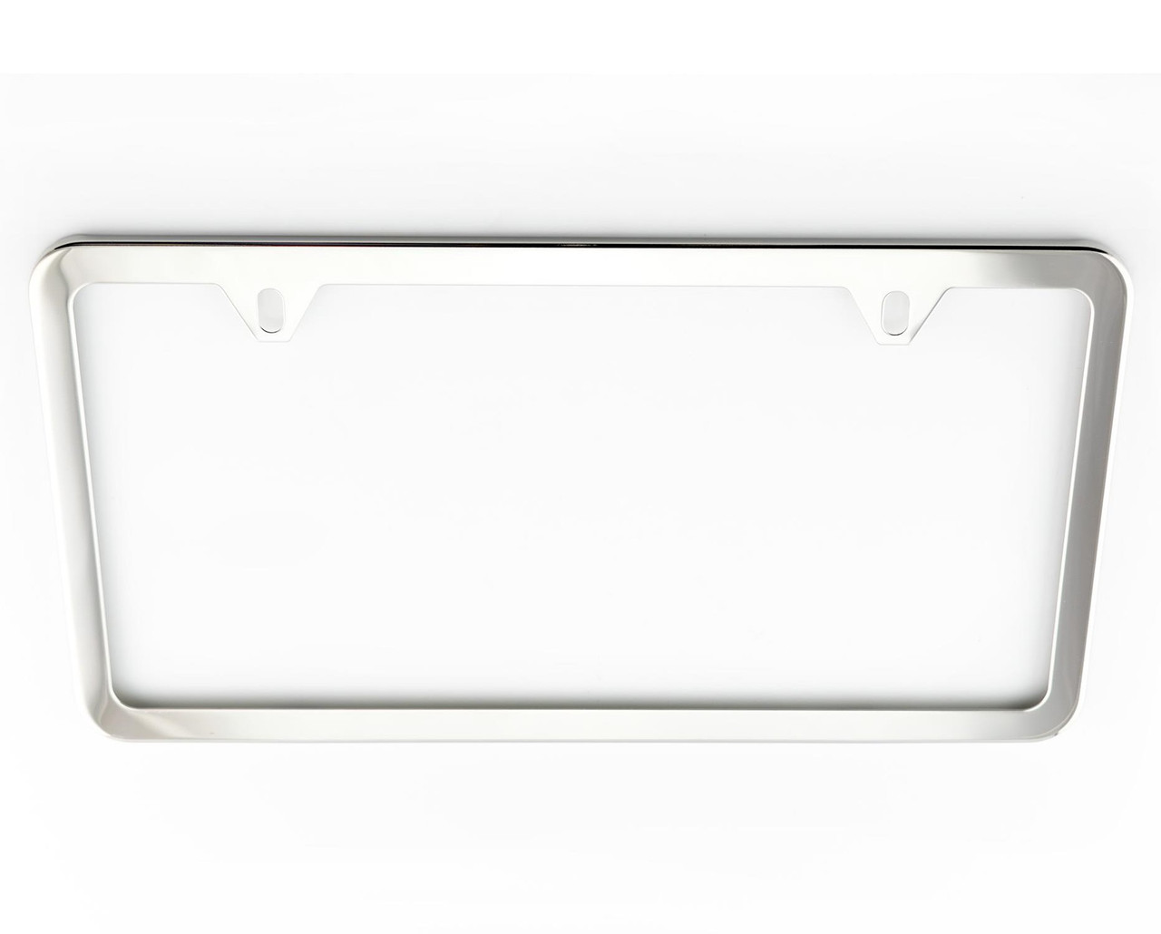 VW Slim Polished License Plate Frame | VW Accessories Shop