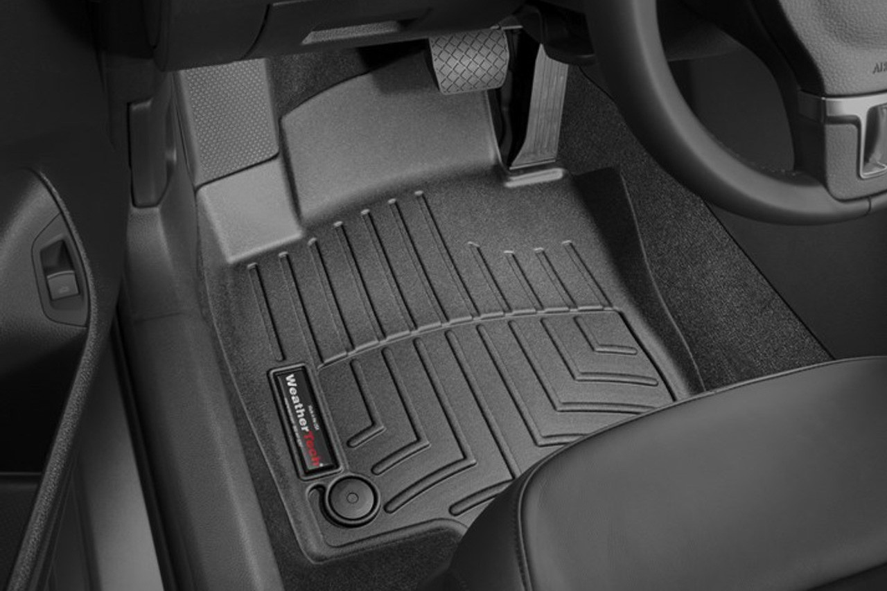 2012-2019 VW Passat WeatherTech Floor Liners - Front Set, Black