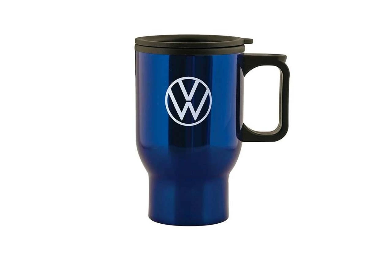 Blue Volkswagen Travel Mug
