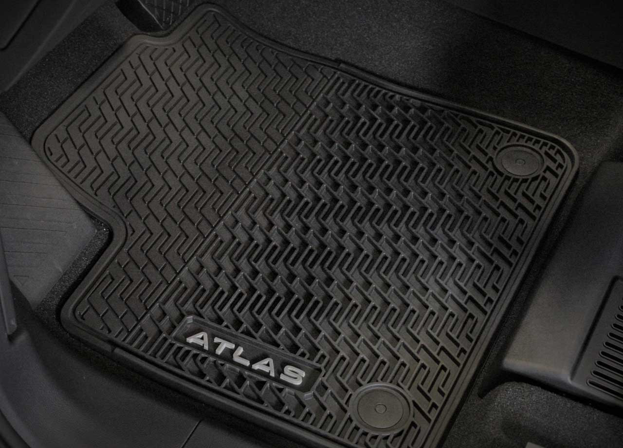 2019-2026 VW Atlas Rubber Floor Mats