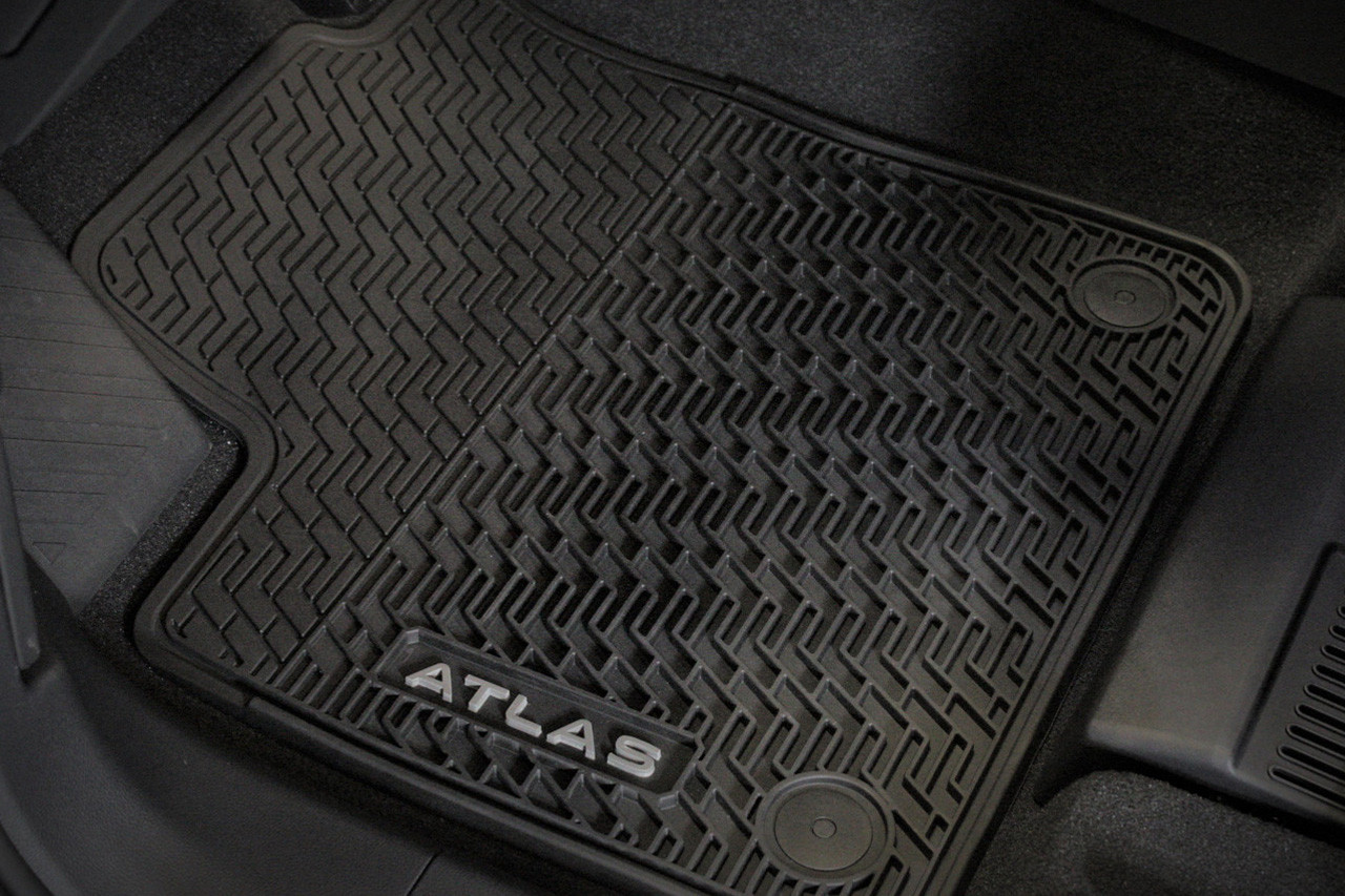 2020-2024 VW Atlas Cross Sport Rubber Floor Mats