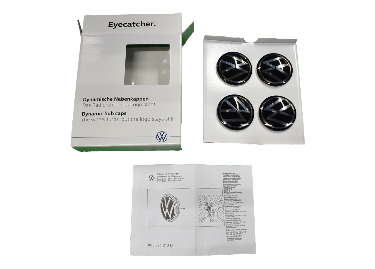2020-2026 VW Dynamic Wheel Center Caps