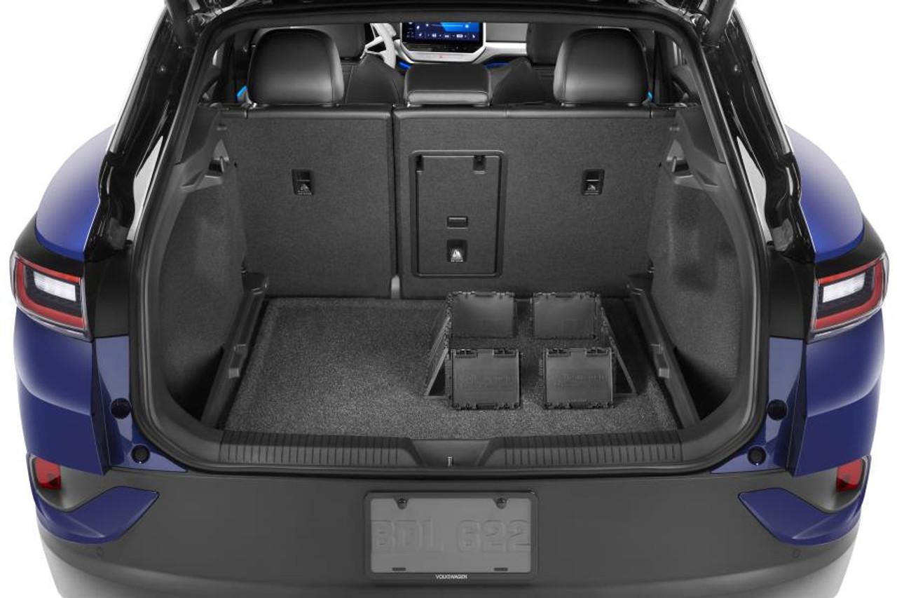 2021-2026 VW ID.4 Carpeted Cargo Mat w/ CarGo Blocks
