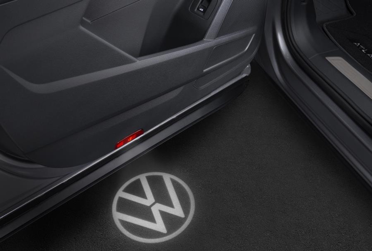 VW Logo Front Door LED Puddle Light