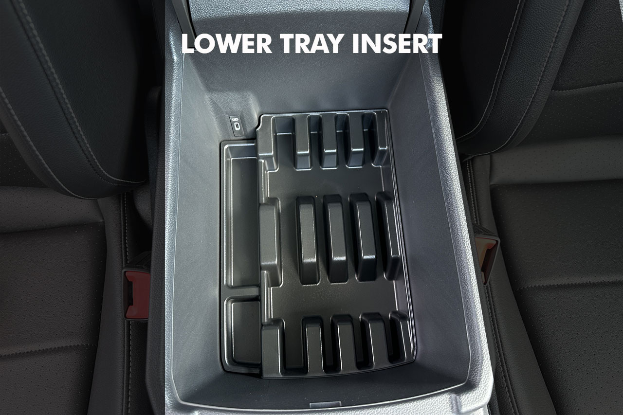 Removable Center Console Armrest Organizer Insert Tray Fit For VW T-Roc  2020-22