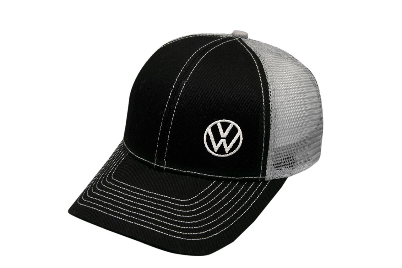 Black VW Trucker Hat