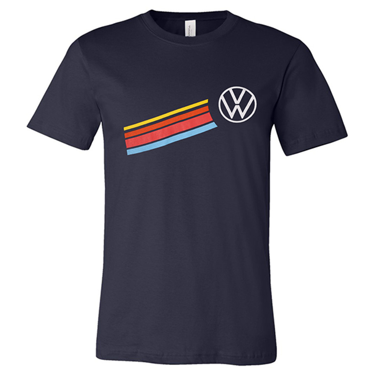 Men’s Regular Fit Logo Stripe T-Shirt