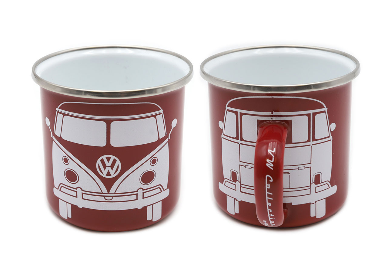VW TI Bus Enamel Mug Set