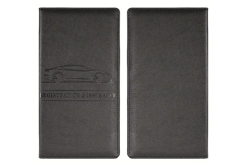 Insurance and Registration Holder Black