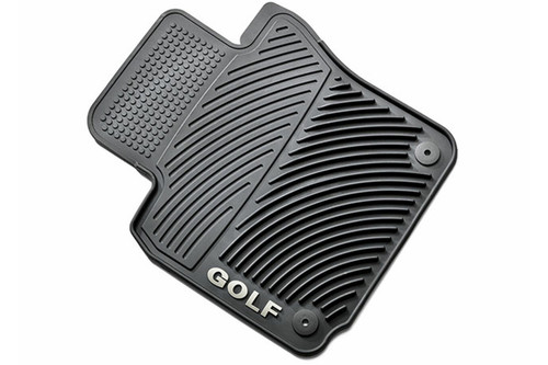 Volkswagen golf rubber floor shop mats