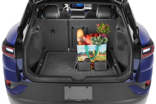 2021-2023 VW ID.4 Carpeted Cargo Mat w/ CarGo Blocks