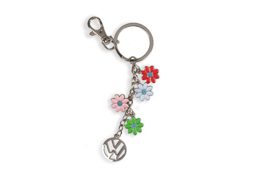VW Daisy Dangle Keychain