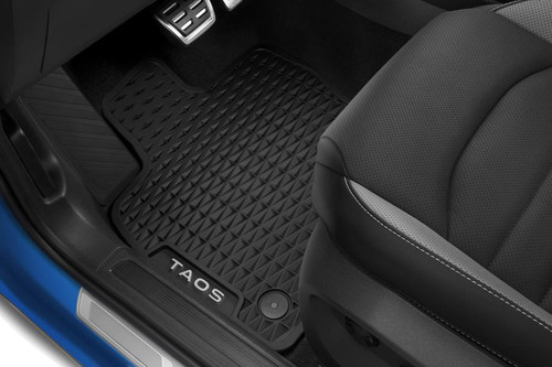 2022-2027 Volkswagen Taos Rubber Floor Mats - In Taos