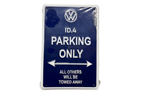  VW ID.4 Parking Only Metal Sign (CL005)  *Clearance* 