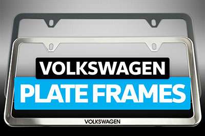 Volkswagen License Plate Frames