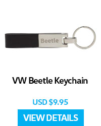 VW Beetle Keychain