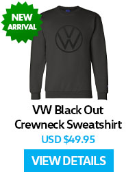 VW Black Out Crewneck Sweatshirt
