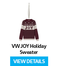 VW Holiday Light-Up Ugly Sweater