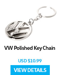 VW Polished Key Chain