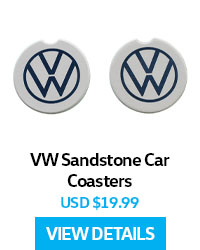 VW Sandstone Car Coasters