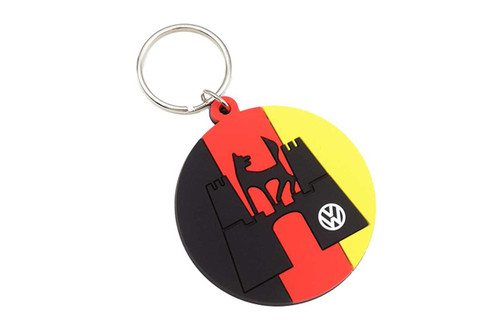 VW Wolfsburg PVC Keychain | VW Accessories Shop