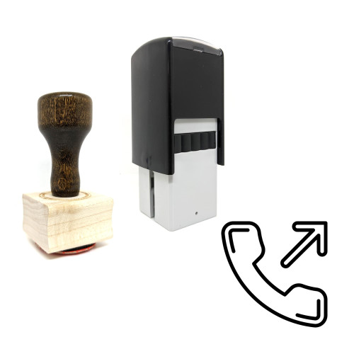 "Send Message" rubber stamp with 3 sample imprints of the image