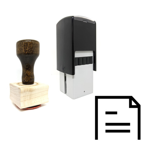 "Contract" rubber stamp with 3 sample imprints of the image