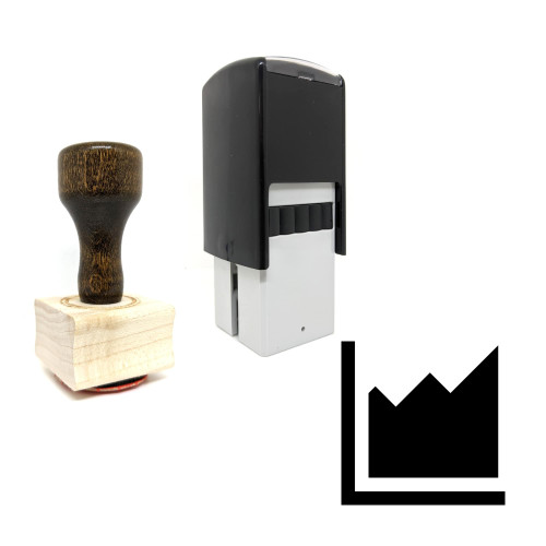 "Forecasting" rubber stamp with 3 sample imprints of the image