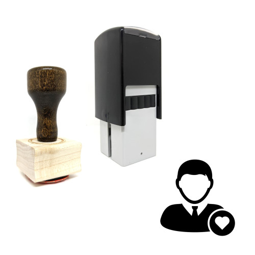 "Favorite User" rubber stamp with 3 sample imprints of the image