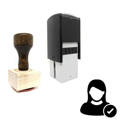 "Approve User" rubber stamp with 3 sample imprints of the image