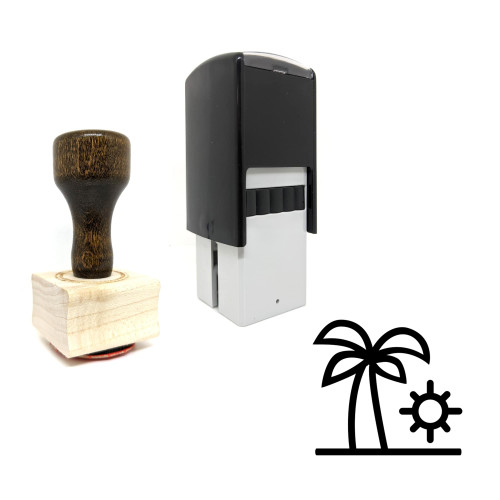 "Silhouette" rubber stamp with 3 sample imprints of the image
