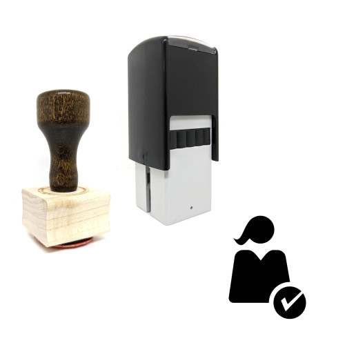 "Applicant" rubber stamp with 3 sample imprints of the image