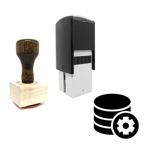 "Storage Setting" rubber stamp with 3 sample imprints of the image