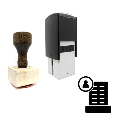 "CEO" rubber stamp with 3 sample imprints of the image