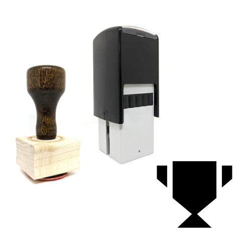 "Winner Award" rubber stamp with 3 sample imprints of the image