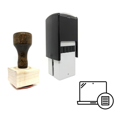 "System Files" rubber stamp with 3 sample imprints of the image