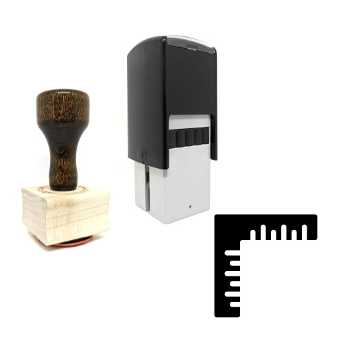 "L Square" rubber stamp with 3 sample imprints of the image "L Square" rubber stamp with 3 sample imprints of the image