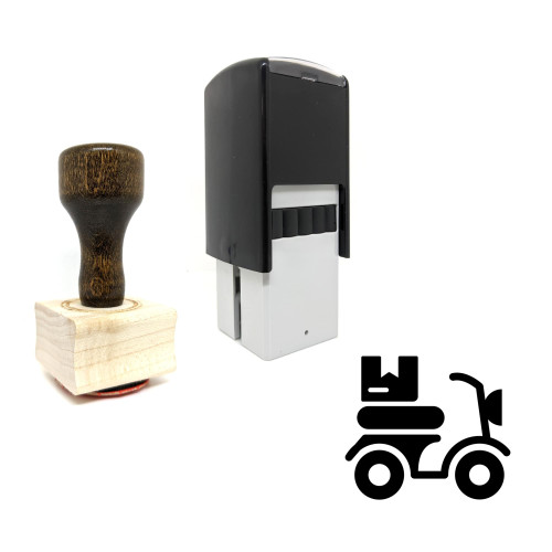 "Fast Delivery" rubber stamp with 3 sample imprints of the image
