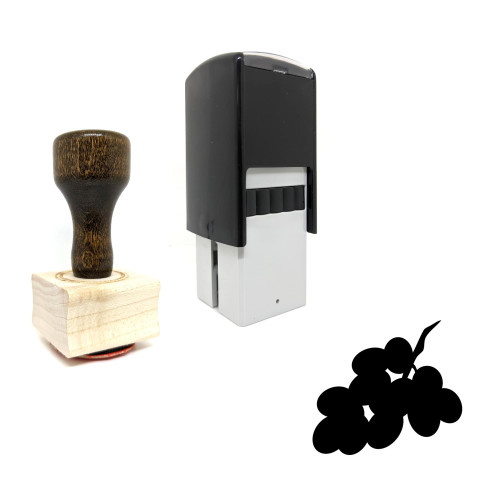 "Winery" rubber stamp with 3 sample imprints of the image