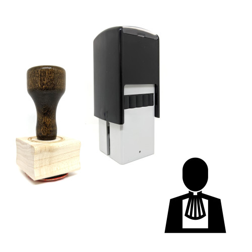 "Lawyer" rubber stamp with 3 sample imprints of the image