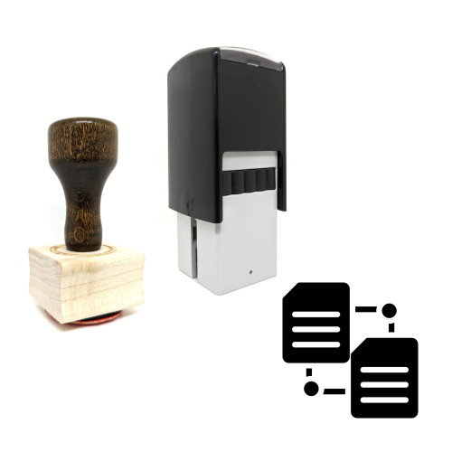 "Data Network" rubber stamp with 3 sample imprints of the image "Data Network" rubber stamp with 3 sample imprints of the image