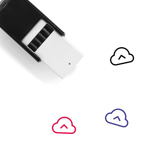 Cloud Upload Self-Inking Rubber Stamp No. 86