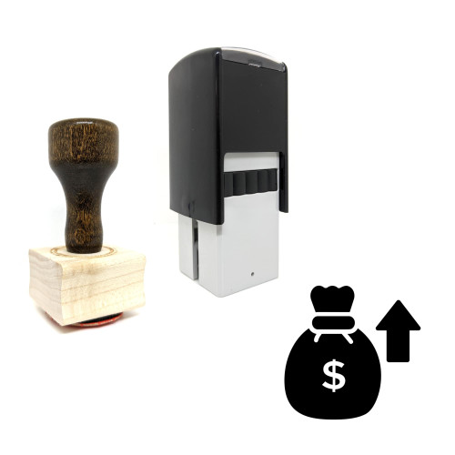 "Sponsor Investment" rubber stamp with 3 sample imprints of the image