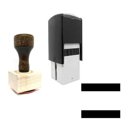 "Equal" rubber stamp with 3 sample imprints of the image