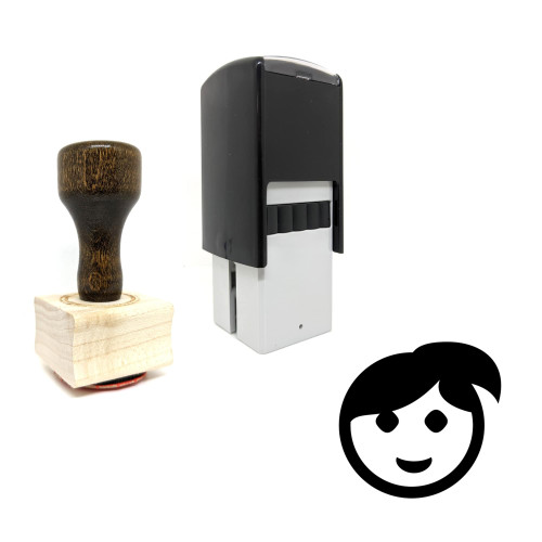 "User" rubber stamp with 3 sample imprints of the image