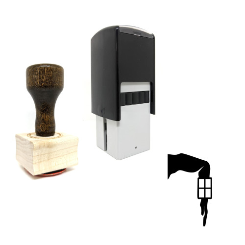 "Joint" rubber stamp with 3 sample imprints of the image